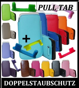 Pull tab Tasche