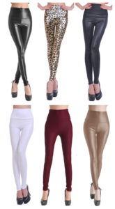 Leder Legging