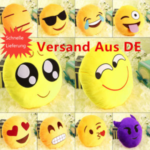 Emoticon Kissen