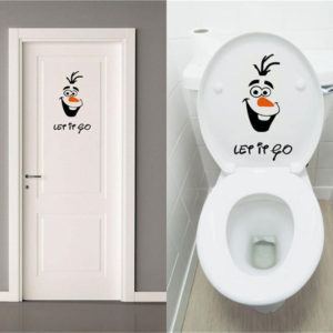 Toiletten Sticker