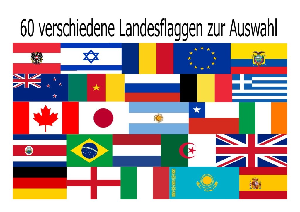 Philippinische Flaggen-Banner – 30 M, 76 Stück, 21x14 Cm, Polyester, Für Party & Festival