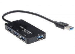 1 x 3.0 4-Port Super-Speed​​-USB-Hub für 5,27 Euro inklusive Versand