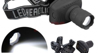 1 x 300Lm/35W LED Kopflampe/Stirnlampe für 2,62 Euro inklusive Versand