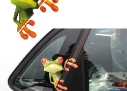 3D Frosch Auto Aufkleber/Sticker für 1,-€  inkl. Versand!