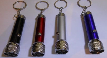 Portable 5 LED Mini Taschenlampe mit Schlüsselanhänger für 2,70€ inkl. Versand