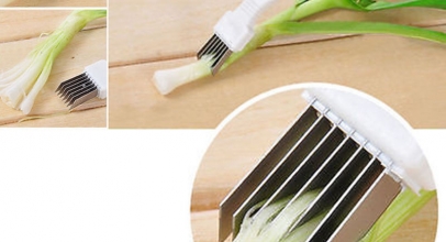 Zwiebel-/Gemüseschneider mit 7 Klingen für 1,00€ inkl. Versand