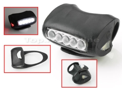 Wasserdichte Silikon 7 LED Fahrrad Beleuchtung für 2,64€ inkl. Versand