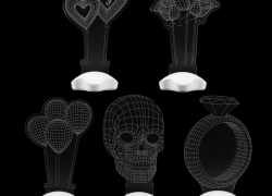 1 x Acryl 3D LED-Licht – Optische Illusion für 9,33 Euro inklusive Versand