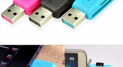 1 x 2-in-1 USB 2.0 + Micro USB OTG SD/TF Kartenleser für Android für 1,00 Euro inklusive Versand