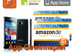 Schnäppchen-App: GadgetDealz & YourDealz für iOS und Android Geräte gratis downloaden und mit etwas Glück ein Samsung Galaxy S2 oder einen von drei 50,- Euro Amazon Gutscheinen gewinnen