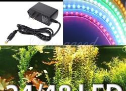1 x Wasserdichte Aquarium 24/48 LED Lichtleiste für 4,99 Euro inklusive Versand
