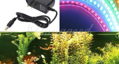 1 x Wasserdichte Aquarium 24/48 LED Lichtleiste für 4,99 Euro inklusive Versand