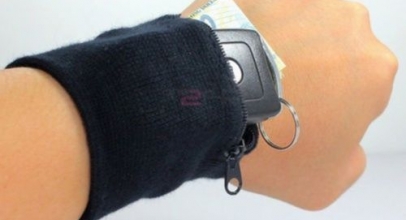 Multifunktions-Armband Gamasche mit Reißverschluss für 1,08€ inkl. Versand