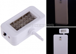 21 LED Aufsteckleuchte für Smartphones für iOS & Android für 5,02€ inkl. Versand