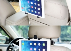 Universal Auto Rücksitz Kopfstützen-Halterung für Tablet-Größe 7″- 13″ für 4,45€ inkl. Versand