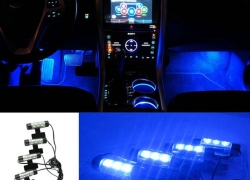 Auto LED Module mit 4 blauen LEDs 12V für 3,49€ inkl. Versand!