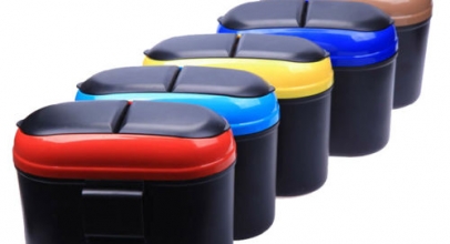 Auto Abfallbehälter mit Halteclip für 4,49€ inkl. Versand