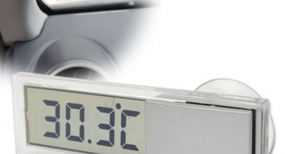 Auto Mini-LCD-Thermometer mit Saugnapf für 1,75€ inkl. Versand