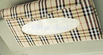 Auto Sonnenblende Tissuebox/Taschentuchspender für 5,39€ inkl. Versand