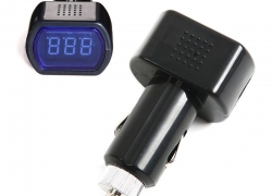 12V/24V digitales LED Auto/LKW-Gauge Voltmeter für 1,97€ inkl. Versand