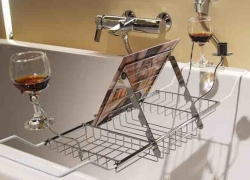 Verchromte Badewannenablage für 7,49€ inkl. Versand