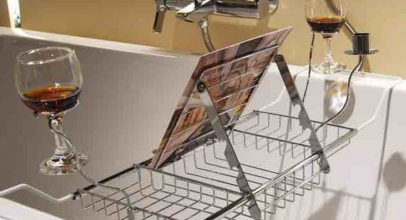 Verchromte Badewannenablage für 7,49€ inkl. Versand