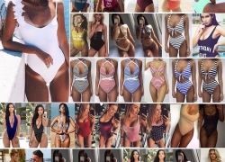 Sexy Damen Bikinis, einteilige Badeanzüge, Monokini und Tankini ab 2,15€ inkl. Versand