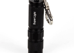 1 x 1000LM CREE R5 LED Mini Taschenlampe mit Schlüsselanhänger für 4,99 Euro inklusive Versand