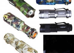 CREE Q5 LED Aluminium Taschenlampe für 2,38€ inkl. Versand