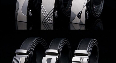 Herren Leder Canvas Gürtel für 5,48€ inkl. Versand