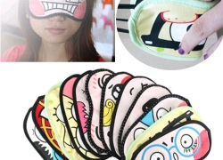 Augen Cartoon Relax-Mas​ke/Schlafmaske für 1,00€ inkl. Versand