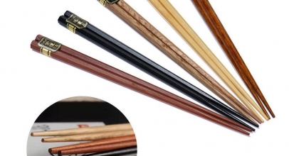 5 Paar Bambusholz Ess-Stäbchen für 3,67€ inkl. Versand