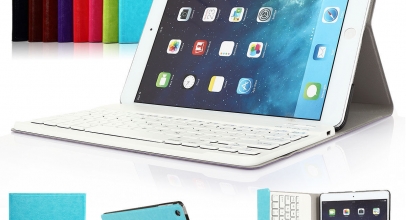 Bluetooth iPad Air 2 Tastaturhülle für 17,98€ inkl. Versand