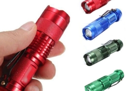 1 x Mini LED ZOOMABLE Taschenlampe für 3,09 Euro inklusive Versand