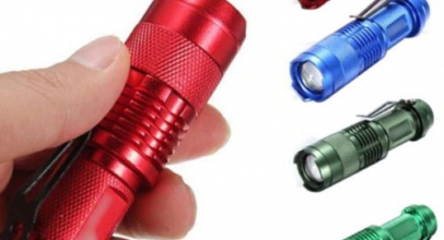 1 x Mini LED ZOOMABLE Taschenlampe für 3,09 Euro inklusive Versand