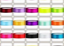 25 Meter Dekor Satinband/Schleifenband/Geschenkband für 2,30€ inkl. Versand