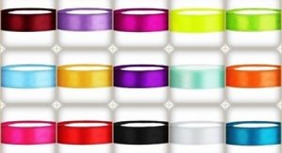 25 Meter Dekor Satinband/Schleifenband/Geschenkband für 2,30€ inkl. Versand