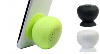 Bluetooth Bad-Lautsprecher mit Saugnapf und Sprachfunktion für 5,52€ inkl. Versand