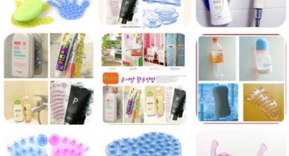 Doppelseitige Saugnapfsticker/Duschgelhalter für 1,10€ inkl. Versand