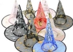 1 x Halloween Hexenhut mit langer Spitze für 1,80 Euro inklusive Versand
