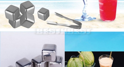 3x Edelstahl Eiswürfel für 4,76€ inkl. Versand