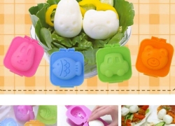 6er Pack Häschen-/Bärenform und mehr für gekochtes Ei für 3,31€ inkl. Versand