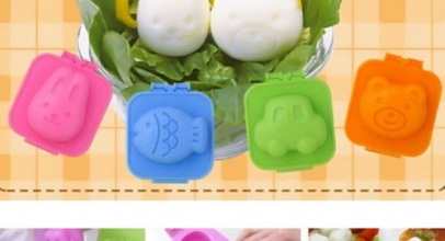 6er Pack Häschen-/Bärenform und mehr für gekochtes Ei für 3,31€ inkl. Versand