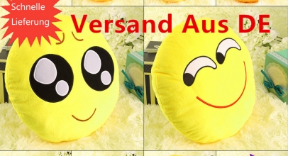 Emoji Emoticon Kissen/Dekokissen für 3,97€ inkl. Versand