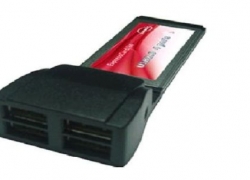1 x ExpressCard Controller mit 4 x USB 2.0 Ports für 8,69 Euro inklusive Versand