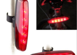 5 LED Fahrrad Rückstrahler mit Schnellverschluss Halterung für 1,70€ inkl. Versand