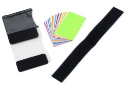 1 x 12er Farbfolien-Set mit Halterung für Systemblitze für 1,34 Euro inklusive Versand