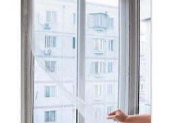 Fenster Fliegengitter/Moskitonetz mit Klettband für 1,17€ inkl. Versand