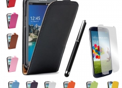 1 x Flip Case mit Reinigungstuch + 1 x Displayschutzfolie + Touch Stift für 3,99 Euro inklusive Versand