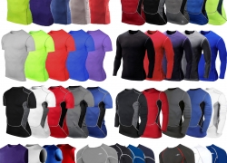 Herren Baselayers Kompressionsshirt Funktionsshirt ab 4,54€ inkl.Versand